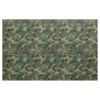 Tissu Motif de brun de vert de Camo de camouflage