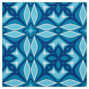 Tissu Motif de carreaux géométriques modernes nuances de