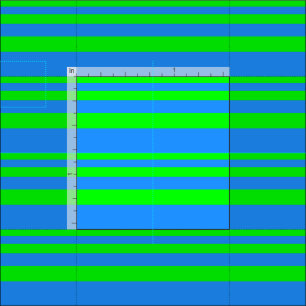 Tissu Motif de chaux et de bandes bleues/lignes