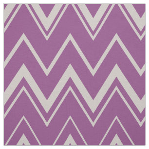 Tissu Motif de chevron pourpre orchidée moderne
