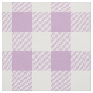 Tissu Motif de contrôle de Buffalo de lavande