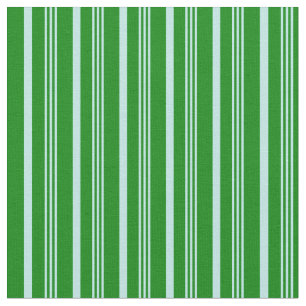 Tissu Motif de couleur turquoise et verte à rayures/à ca