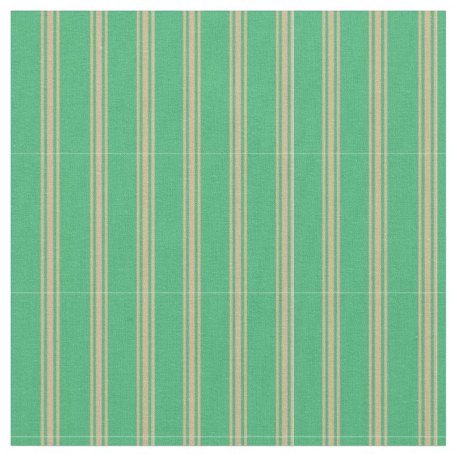 Tissu Motif de couleur vert mer et bronzé (Fermer)