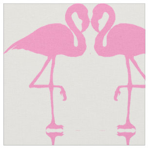 Tissu Motif de couture d'oiseaux de Flamant rose r
