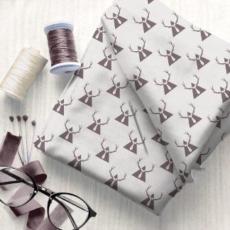 Tissu Motif de cravate Buck en bois moderne #11 ID1073
