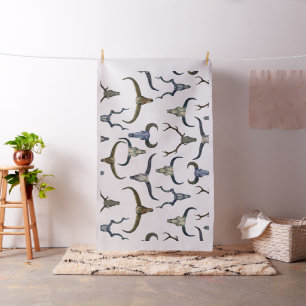 Tissu Motif de Deer Horn