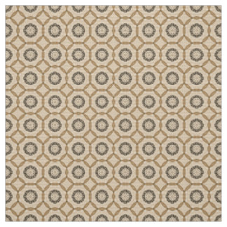 Tissu Motif de enchaînement neutre de cercle