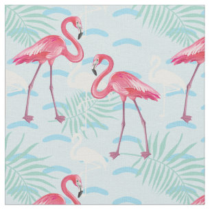 Tissu Motif de Flamant rose