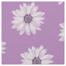 Motif de fleurs pourpre Girly floral