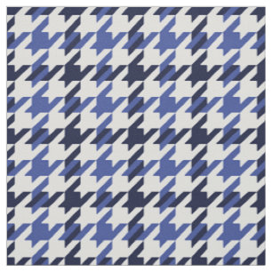 Tissu motif de fond bleu et blanc rétro