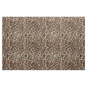 Tissu Motif de fourrure Giraffe