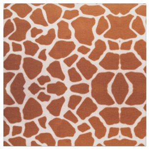 Tissu Motif de girafe de safari
