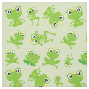 Tissu Motif de grenouille, Grenouilles mignonnes, Grenou