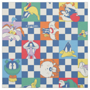 Tissu Motif de jeton couleur LOONEY TUNES™ Checker