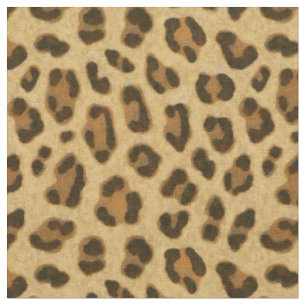 Tissu Motif de la peau de Poster de animal léopard