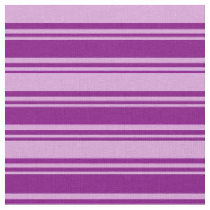 Tissu Motif de lignes et de bandes pourpres et prunes