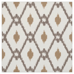 Tissu motif de losange beige beige brun et neutre