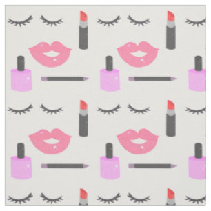 Tissu Motif de maquillage