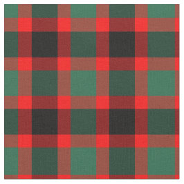 Tissu Motif de Noël rouge et vert Festive Plaid