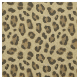 Tissu Motif de peau Poster de animal léopard