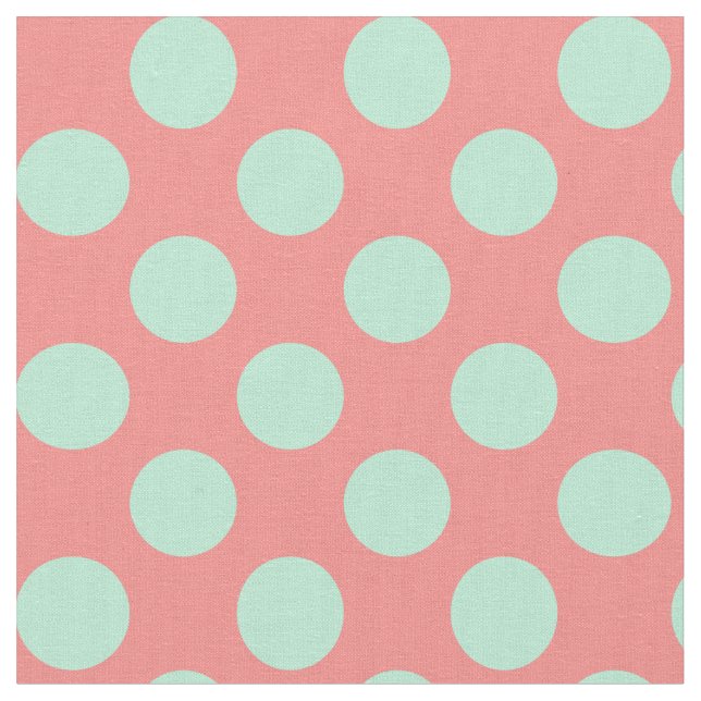 Tissu Motif de point de croix vert et rose (Fermer)