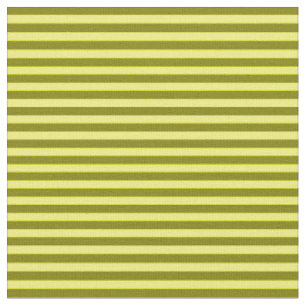 Tissu Motif de rayures jaunes et vertes