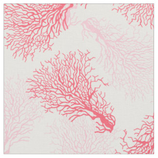 Tissu Motif de récif coralien