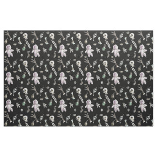 Tissu Motif de répétition Kawaii voodoo