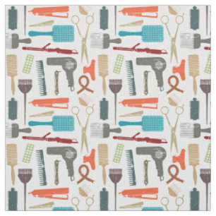 Tissu Motif de soins capillaires