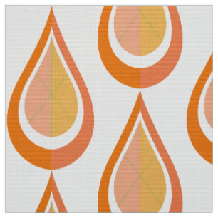 Tissu motif de structure de chute rétro