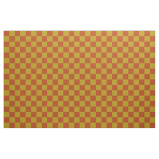 Tissu Motif de tableau de bord classique rouille et or