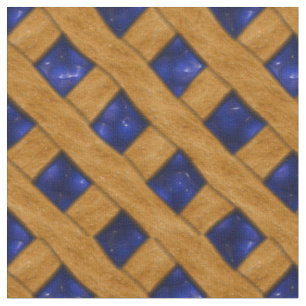Tissu Motif de tarte de myrtille pour des boulangers