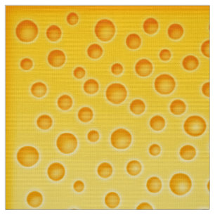 Tissu Motif de texture de Cheezy de fromage suisse