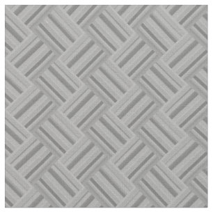 Tissu Motif de tissage en diagonale rayures grises
