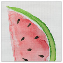 Motif de tranche de pastèque aquarelle
