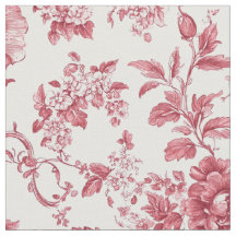 Motif de vigne florale rose profond