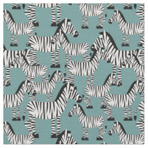 Tissu Motif de zèbre