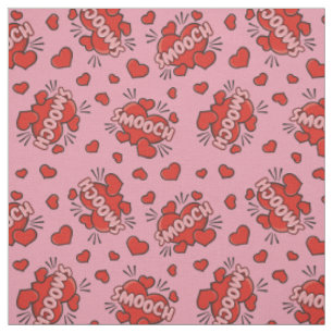 Tissu Motif d'effet sonore de bande dessinée