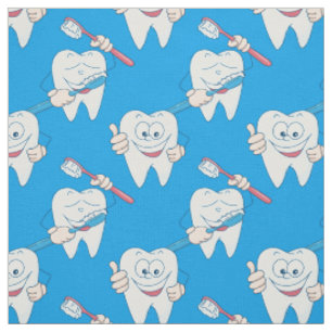 Tissu Motif des dents de brosse