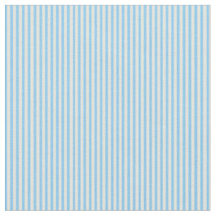 Tissu Motif des lignes bleu ciel clair et beige
