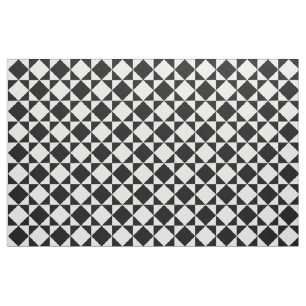 Tissu Motif des triangles noirs noirs noirs