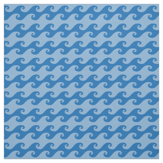 Tissu Motif des vagues (Échantillon)