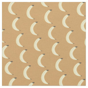 Tissu Motif dessiné à la main de bananes jaunes