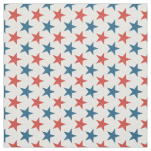 Tissu Motif d'étoiles patriotiques américaines