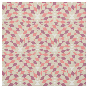 Tissu Motif Diamond Swirl