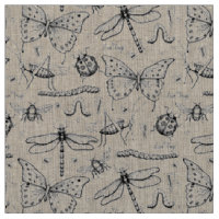 Motif d'illustration de lin naturel