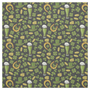Tissu Motif du jour de St Patrick