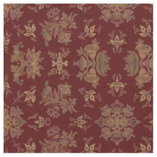 Tissu Motif du renouveau égyptien de l'ère victorienne v
