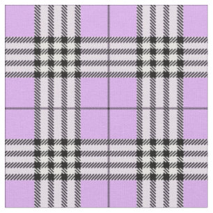 Tissu Motif écossais classique de Tartan violet