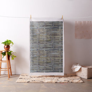 Tissu Motif en bambou tissé